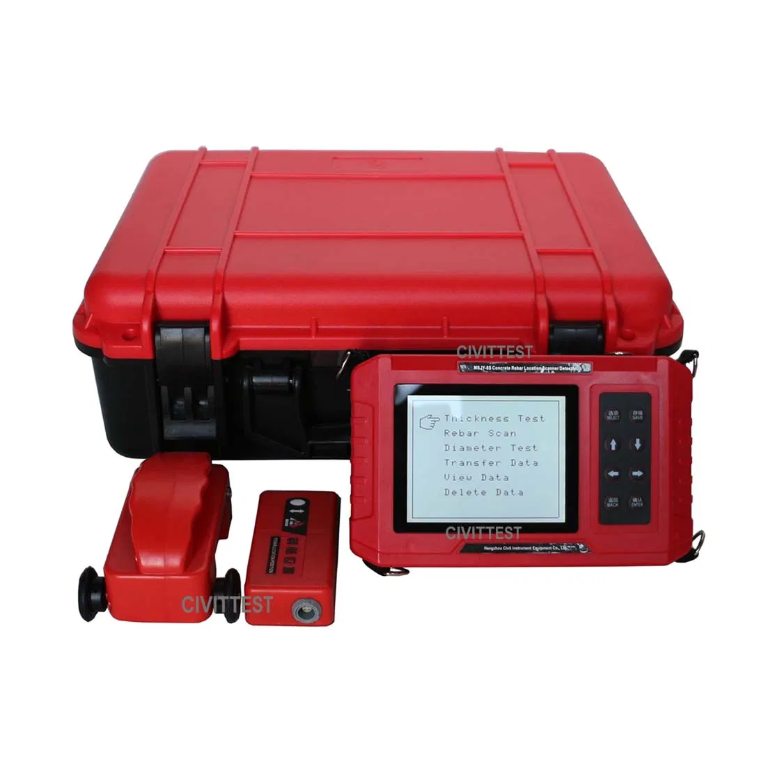 Automatic Integrated Type Concrete Cover Metal Rebar Location Test Locator