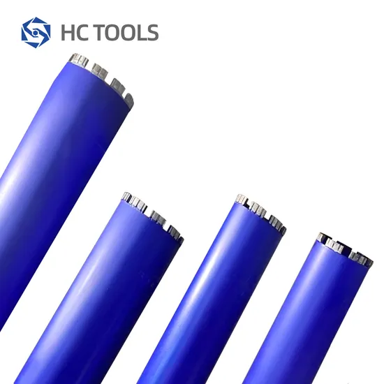 Diamond Core Drilling Bits with Roof Segment for Concrete, Granite