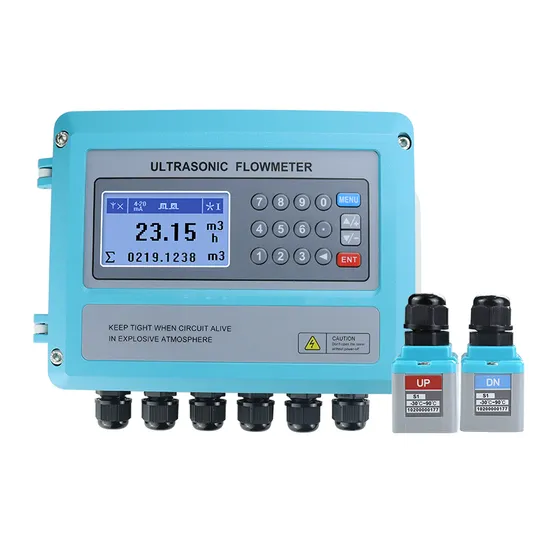 High Precision Ultrasonic Flow Meter Clamp on RS485 4