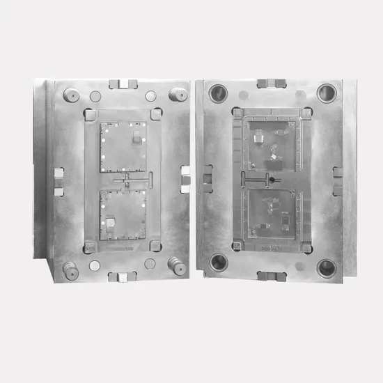Handheld Scanner with Transparent Plastic Housing Is Molded Through Injection Process. 