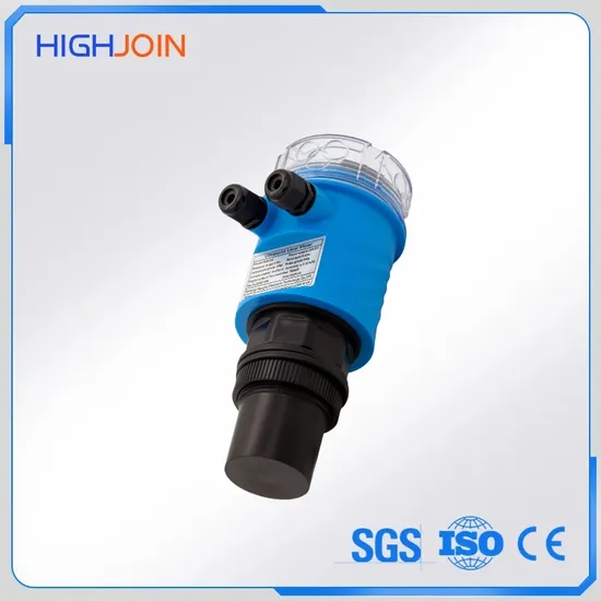Liquid Level Meter Non Contact Ultrasonic Type Kinds of Probe on Demand LCD Display 