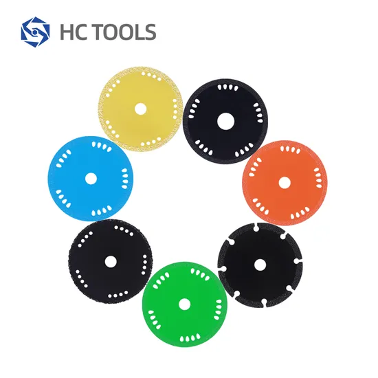 Vacuum Brazed Diamond Saw Blade Sharpening Cutting Disc for Granite Marble 