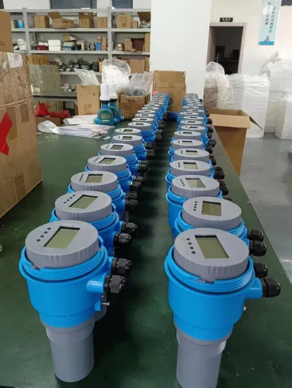 High Precision Water Fuel Diesel Oil Tank Ultrasonic Sensor Level Meter 
