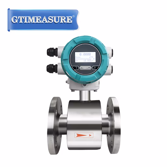 0.5 Accuracy Magnetic Flowmeter Sea Water Electromagnetic Flow Meters for Tap Water, Sewage, Waste Water, Mud, Ore Plant, Pulp Plant